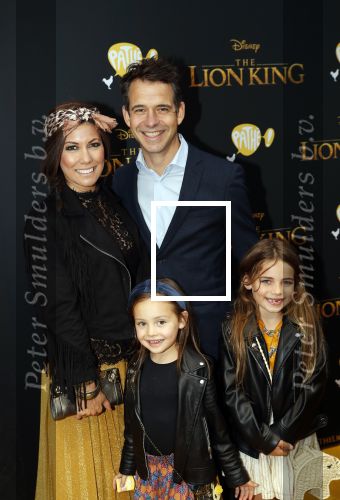 Amsterdam 15 juli 2019
Premiere the lion king in tuschinski. Pepijn Padberg met Nathalie de Hoop en hun dochter