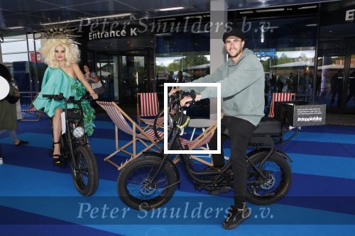 Amsterdam 8 jui 2019
Nathan v Kooperen op electrische doppio fiets