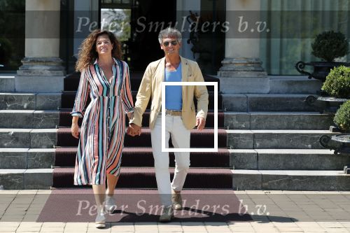 Brummen 23 juli 2019
Nicole Buch met haar nieuwe vriend George bij Kasteel Engelenburg