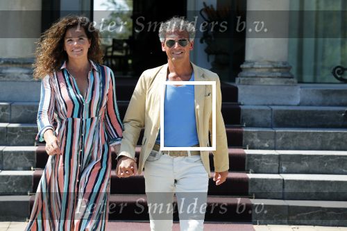 Brummen 23 juli 2019
Nicole Buch met haar nieuwe vriend George bij Kasteel Engelenburg