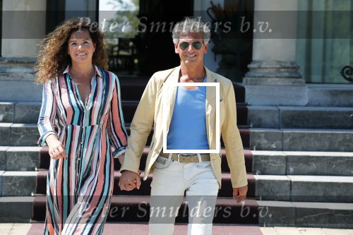 Brummen 23 juli 2019
Nicole Buch met haar nieuwe vriend George bij Kasteel Engelenburg