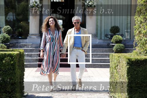 Brummen 23 juli 2019
Nicole Buch met haar nieuwe vriend George bij Kasteel Engelenburg