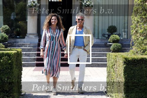 Brummen 23 juli 2019
Nicole Buch met haar nieuwe vriend George bij Kasteel Engelenburg