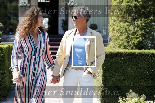 Brummen 23 juli 2019
Nicole Buch met haar nieuwe vriend George bij Kasteel Engelenburg