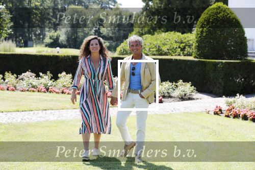 Brummen 23 juli 2019
Nicole Buch met haar nieuwe vriend George bij Kasteel Engelenburg