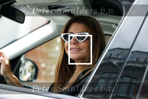 Amsterdam 3 juli 2019
Olcay Gulsen met aparte zonnebril in haar auto in Amsterdam