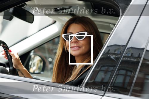 Amsterdam 3 juli 2019
Olcay Gulsen met aparte zonnebril in haar auto in Amsterdam