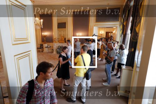 Den Haag 26 juli 2019
Binnenkijken op paleis Noordeinde en bij de koninklijke stallen met Frank en Rogier van het sbs6 programma paleis voor een prikkie.