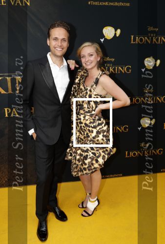 Amsterdam 15 juli 2019
Premiere the lion king in tuschinski. Pip Pellens en Pim Wessels