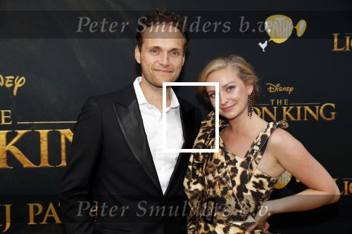 Amsterdam 15 juli 2019
Premiere the lion king in tuschinski. Pip Pellens en Pim Wessels