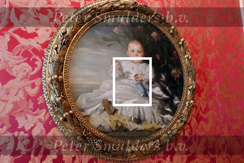 Den Haag 26 juli 2019
Binnenkijken op paleis Noordeinde en bij de koninklijke stallen met Frank en Rogier van het sbs6 programma paleis voor een prikkie. schilderij prinses Juliana