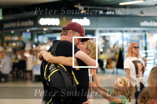 Schiphol 22 juli 2019
Wielrenners voor nierstichting arriveren op schiphol.
Oa Leontien v Moorsel Nicole Buch Remco Veldhuis en Erik Dijkstra. Remco met zijn vrouw