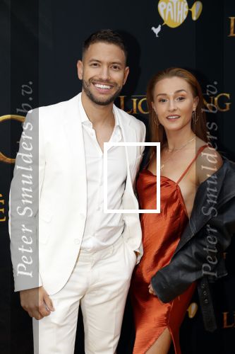 Amsterdam 15 juli 2019
Premiere the lion king in tuschinski. Rolf Sanchez met vriendin