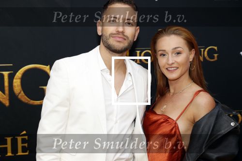 Amsterdam 15 juli 2019
Premiere the lion king in tuschinski. Rolf Sanchez met vriendin