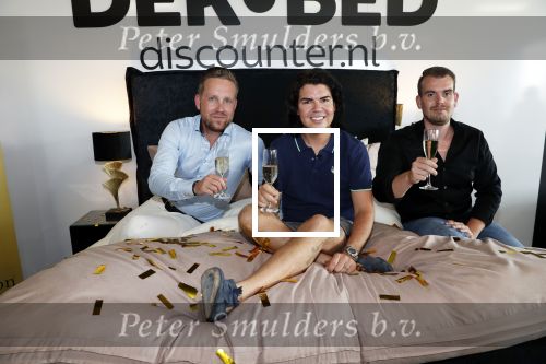 Berkel en Rodenrijs 24 juli 2019
Roy Donders onthult zijn bed bij  Dekbed-Discounter.nl