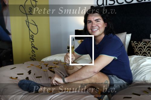 Berkel en Rodenrijs 24 juli 2019
Roy Donders onthult zijn bed bij  Dekbed-Discounter.nl