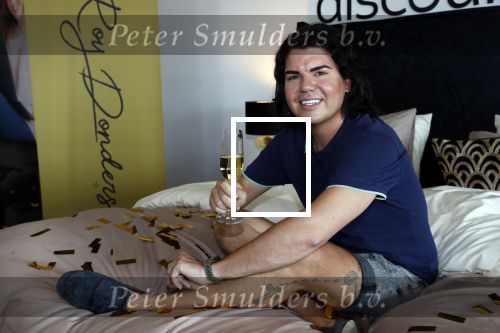 Berkel en Rodenrijs 24 juli 2019
Roy Donders onthult zijn bed bij  Dekbed-Discounter.nl
