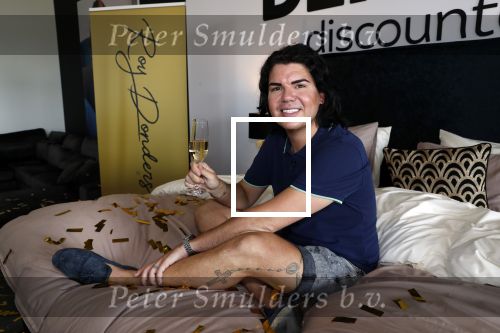 Berkel en Rodenrijs 24 juli 2019
Roy Donders onthult zijn bed bij  Dekbed-Discounter.nl