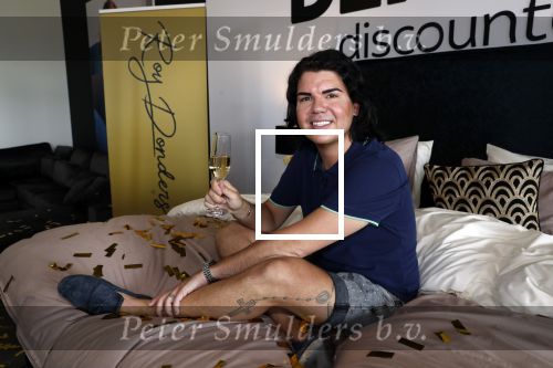 Berkel en Rodenrijs 24 juli 2019
Roy Donders onthult zijn bed bij  Dekbed-Discounter.nl