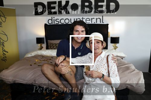 Berkel en Rodenrijs 24 juli 2019
Roy Donders onthult zijn bed bij  Dekbed-Discounter.nl
