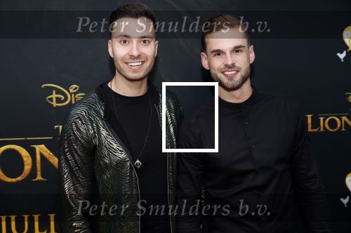 Amsterdam 15 juli 2019
Premiere the lion king in tuschinski. Rutger Vink en Thomas v Grinsven