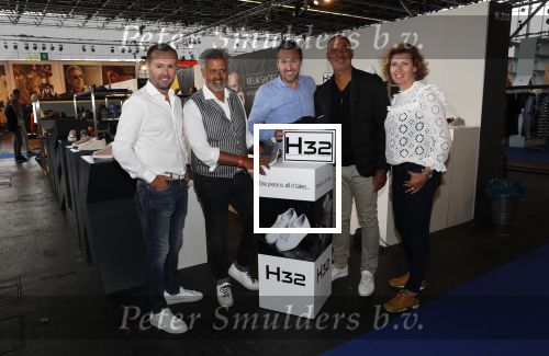 Amsterdam 8 juli 2019
Ruud Gullit op de modefabriek bij sneakermwerk H32