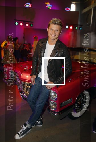 Amsterdam 8 mei 2015  
Cast van Grease met oa Tim Douwsma