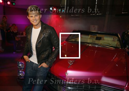 Amsterdam 8 mei 2015  
Cast van Grease met oa Tim Douwsma