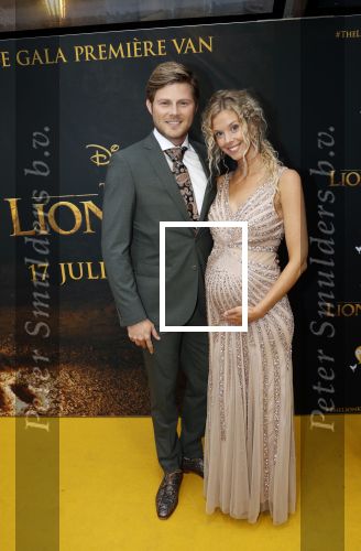 Amsterdam 15 juli 2019
Premiere the lion king in tuschinski. Tim Douwsma met zijn zwangere vriendin