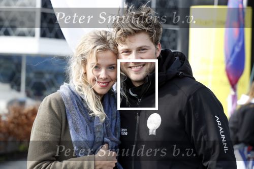 Heerenveen, 17 Maart 2019
Tim Douwsma met nieuwe vriendin