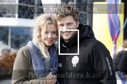 Heerenveen, 17 Maart 2019
Tim Douwsma met nieuwe vriendin