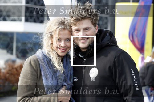 Heerenveen, 17 Maart 2019
Tim Douwsma met nieuwe vriendin