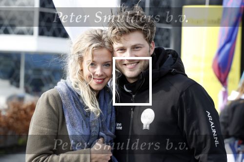 Heerenveen, 17 Maart 2019
Tim Douwsma met nieuwe vriendin