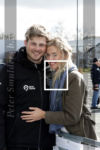Heerenveen, 17 Maart 2019
Tim Douwsma met nieuwe vriendin