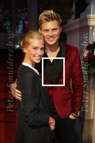 Amsterdam 29 september 2014
Beau monde awards in het Amstel hotel. 
Tim Douwsma met vriendin