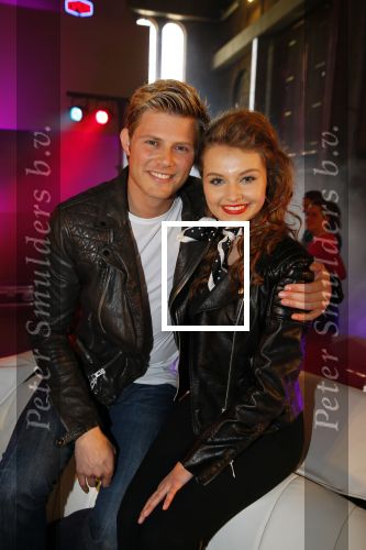 Amsterdam 8 mei 2015  
Cast van Grease met oa Tim Douwsma en Vajen v d Bosch