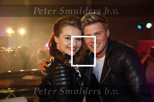 Amsterdam 8 mei 2015  
Cast van Grease met oa Tim Douwsma en Vajen v d Bosch