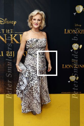 Amsterdam 15 juli 2019
Premiere the lion king in tuschinski. Tineke Schiuten kwam met haar manager