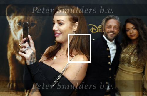 Amsterdam 15 juli 2019
Premiere the lion king in tuschinski. Tommie Christiaan met vriendin
