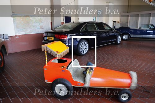 Den Haag 26 juli 2019
Binnenkijken op paleis Noordeinde en bij de koninklijke stallen met Frank en Rogier van het sbs6 programma paleis voor een prikkie. Deze trapauto heeft Prins Claus voor Prins Willem Alexander Friso en Constantijn gemaakt