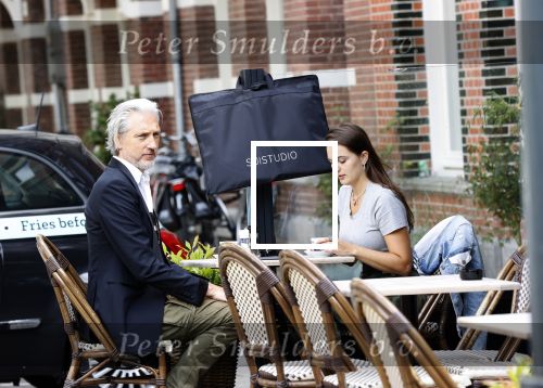 Amsterdam 24 juli 2020
Marcel Wanders met zijn dochter aan het lunchen