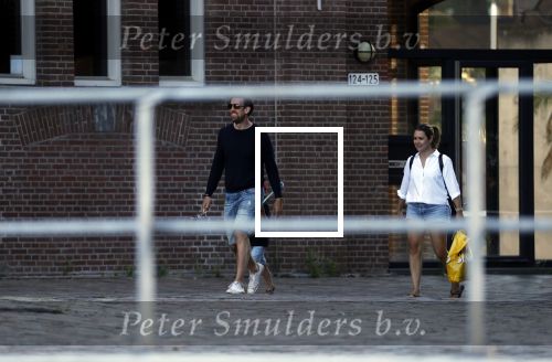 Rotterdam 22 juli 2020
Mattie Valk met zijn vriendin en haar zoontje bij zijn huis/appartement
