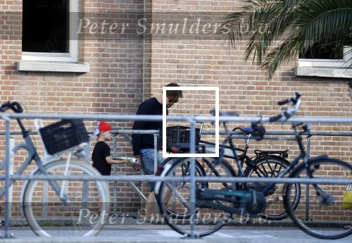 Rotterdam 22 juli 2020
Mattie Valk met zijn vriendin en haar zoontje bij zijn huis/appartement