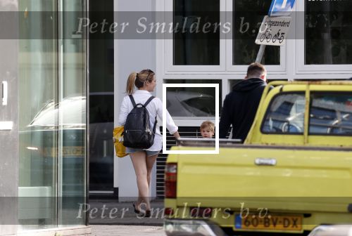 Rotterdam 22 juli 2020
Mattie Valk met zijn vriendin en haar zoontje bij zijn huis/appartement