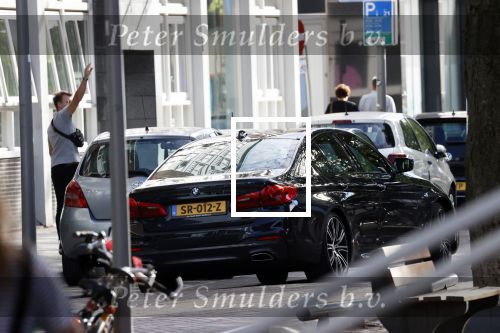 Rotterdam 22 juli 2020
Mattie Valk met zijn vriendin en haar zoontje bij zijn huis/appartement