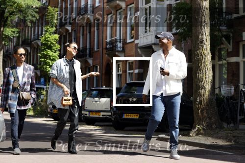 Amsterdam 29 juli 2020
Rose Bertram met Anthony Vos en Mitchel Gray in Amsterdam zuid