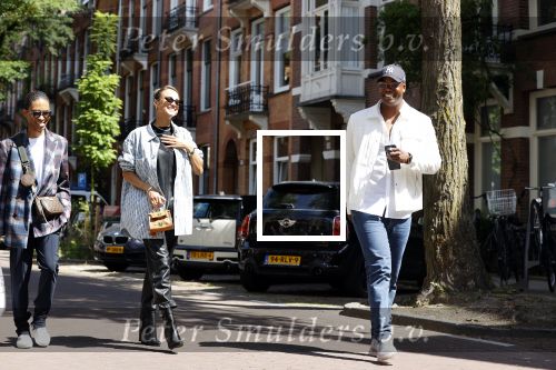 Amsterdam 29 juli 2020
Rose Bertram met Anthony Vos en Mitchel Gray in Amsterdam zuid