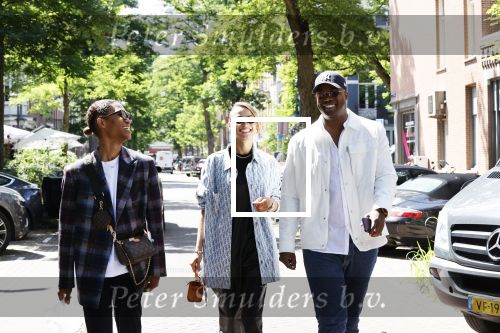 Amsterdam 29 juli 2020
Rose Bertram met Anthony Vos en Mitchel Gray in Amsterdam zuid