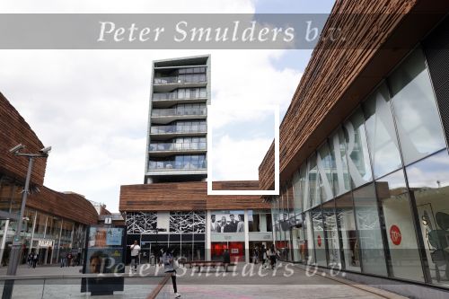Almere 30 juli 2020
Winkelcentrum de Citadel in Almere met appartementen boven de winkels