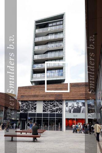 Almere 30 juli 2020
Winkelcentrum de Citadel in Almere met appartementen boven de winkels